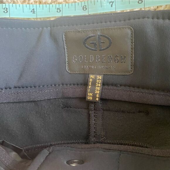 Goldbergh Pippa Ski Pants Waterproof Black NWT US 4 Snow Pants - Picture 3 of 5